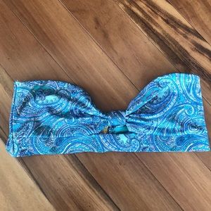 H&M strapless bikini top